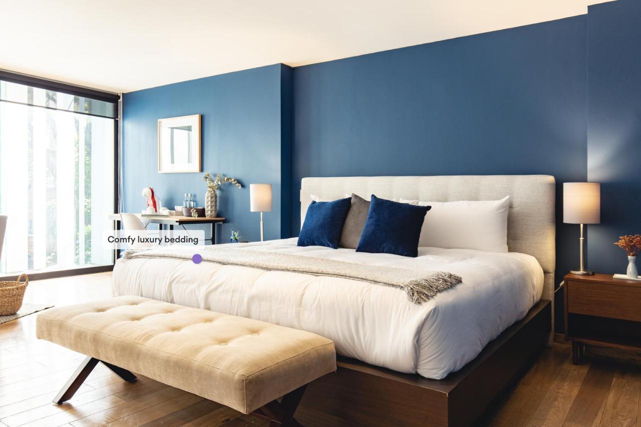 Casai Bright Designer Studio With Balcony In Polanco 멕시코 시 외부 사진